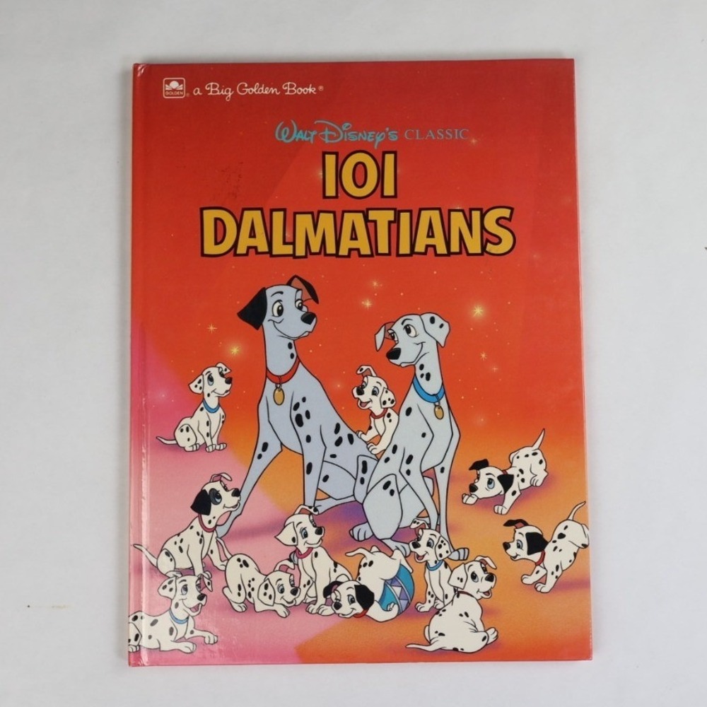 Walt Disney Classic 101 Dalmatians A Big Golden Book Hardcover 1991 0307123464